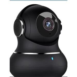 NIB 2K Indoor Security Camera 360° Home Surveillance Cam